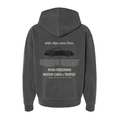 Wide Hips Save Lives x Ryan Friedman Motor Cars Hoodie