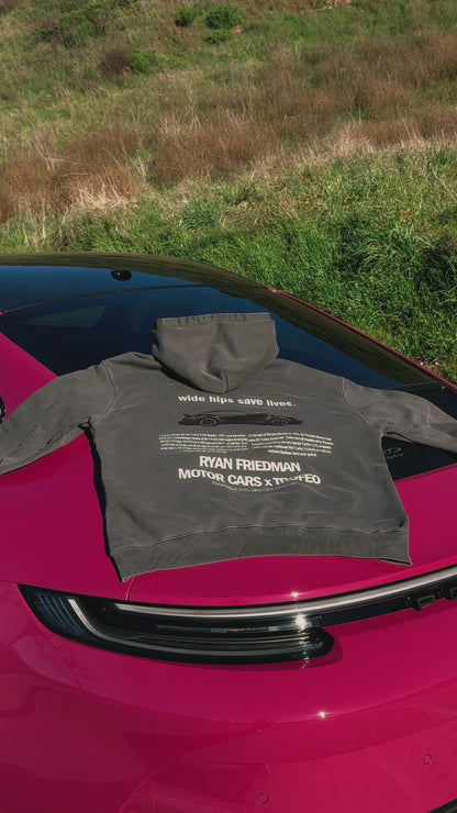 Wide Hips Save Lives x Ryan Friedman Motor Cars Hoodie